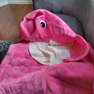 Pink Shark Blanket
